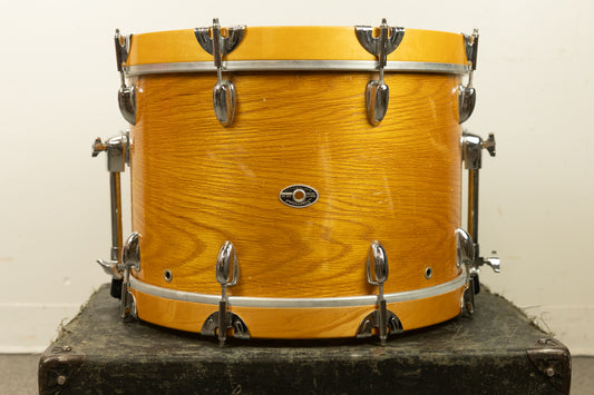 1970s Slingerland 12.5x18 Teakwood Bass Drum