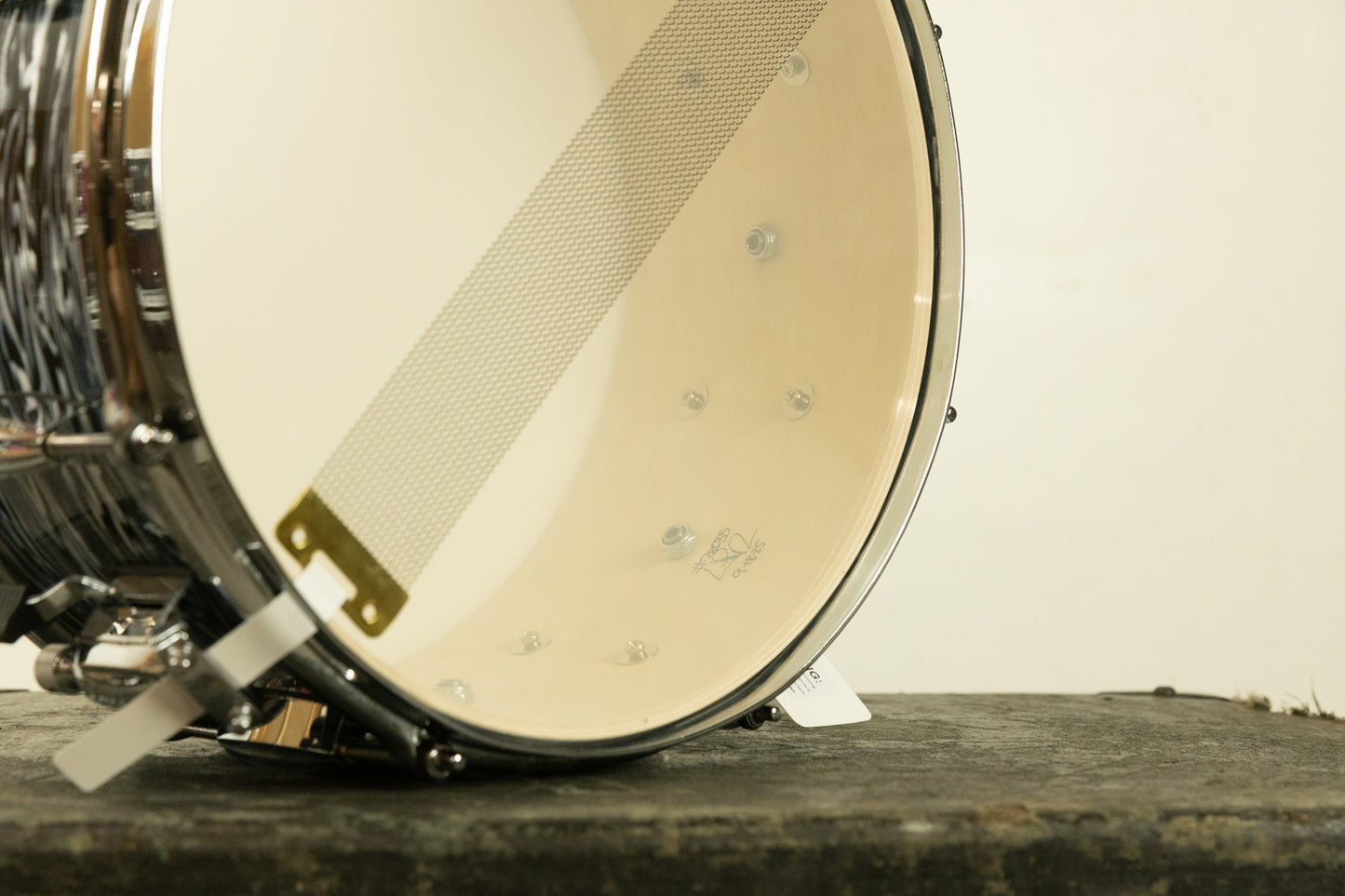 Pork Pie 6.5x14 Maple Oyster Blue Pearl Snare Drum