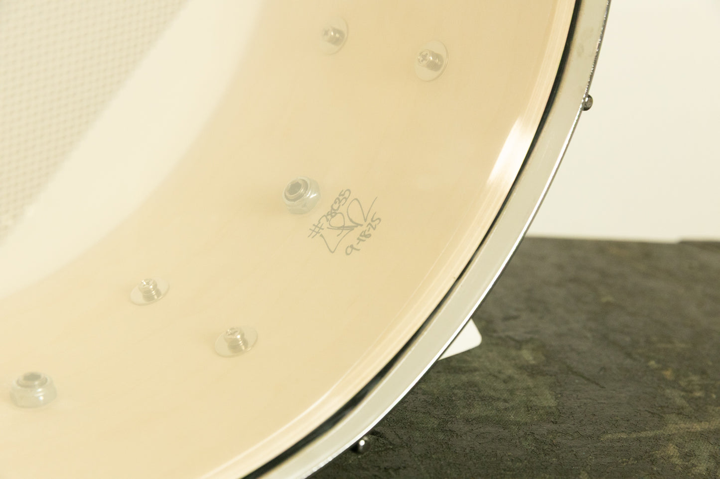 Pork Pie 6.5x14 Maple Oyster Blue Pearl Snare Drum
