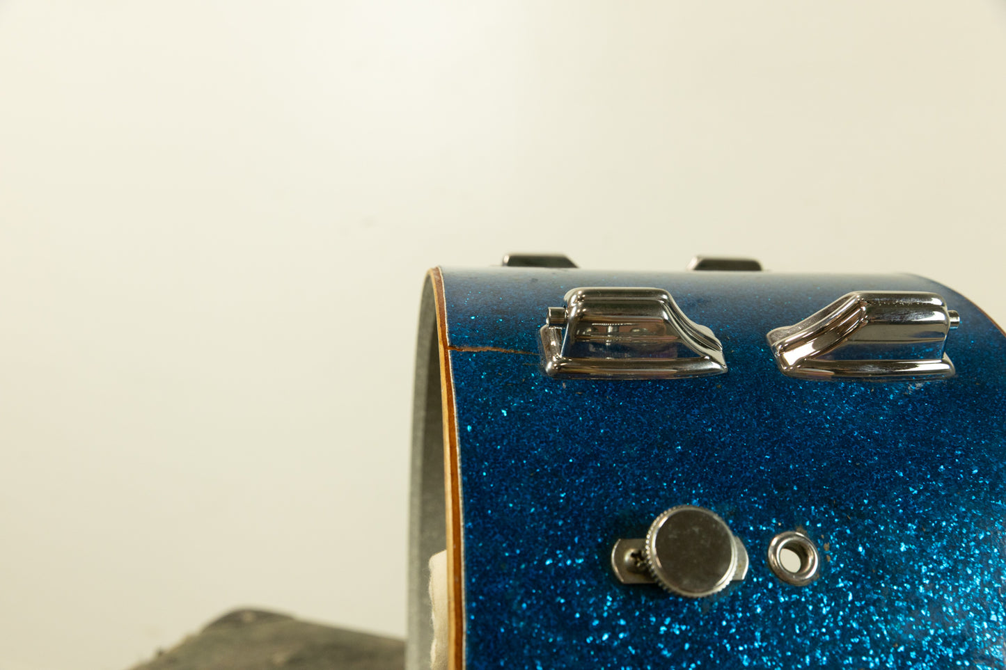 1970s Rogers 8x12 Sparkling Blue Pearl Tom