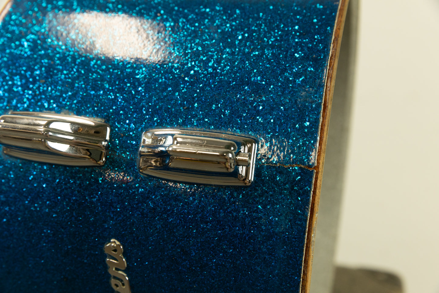 1970s Rogers 8x12 Sparkling Blue Pearl Tom