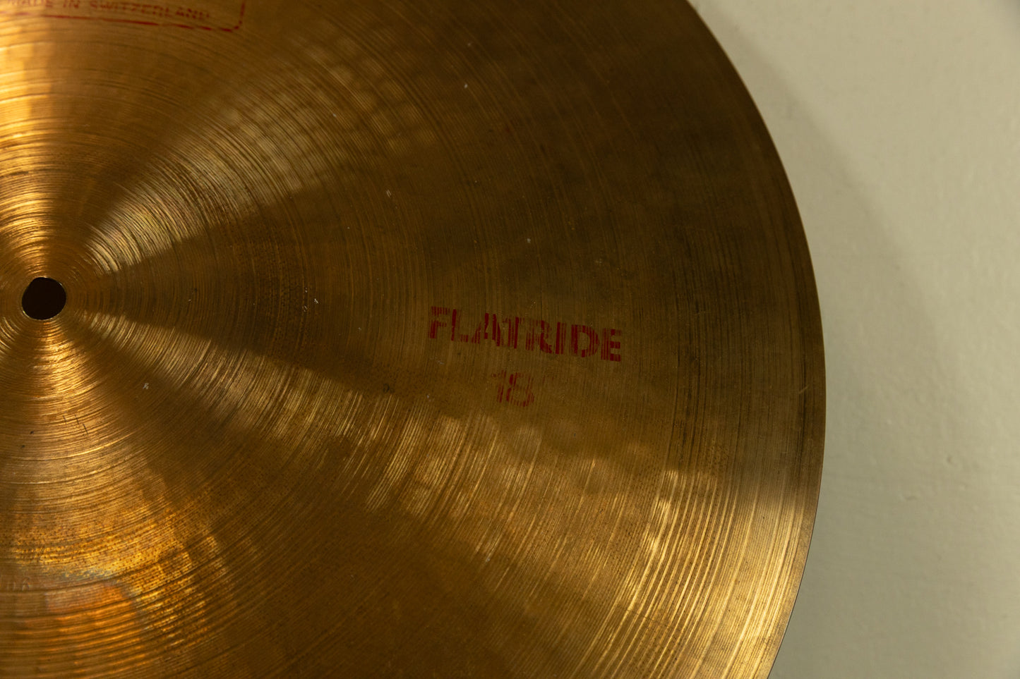 Paiste 2002 18" Flat Ride Cymbal 1652g