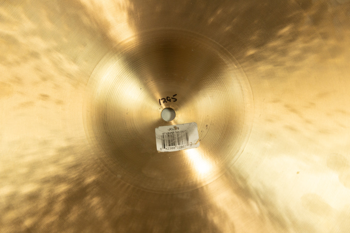 Zildjian 19" K Paper Thin Crash Cymbal 1295g