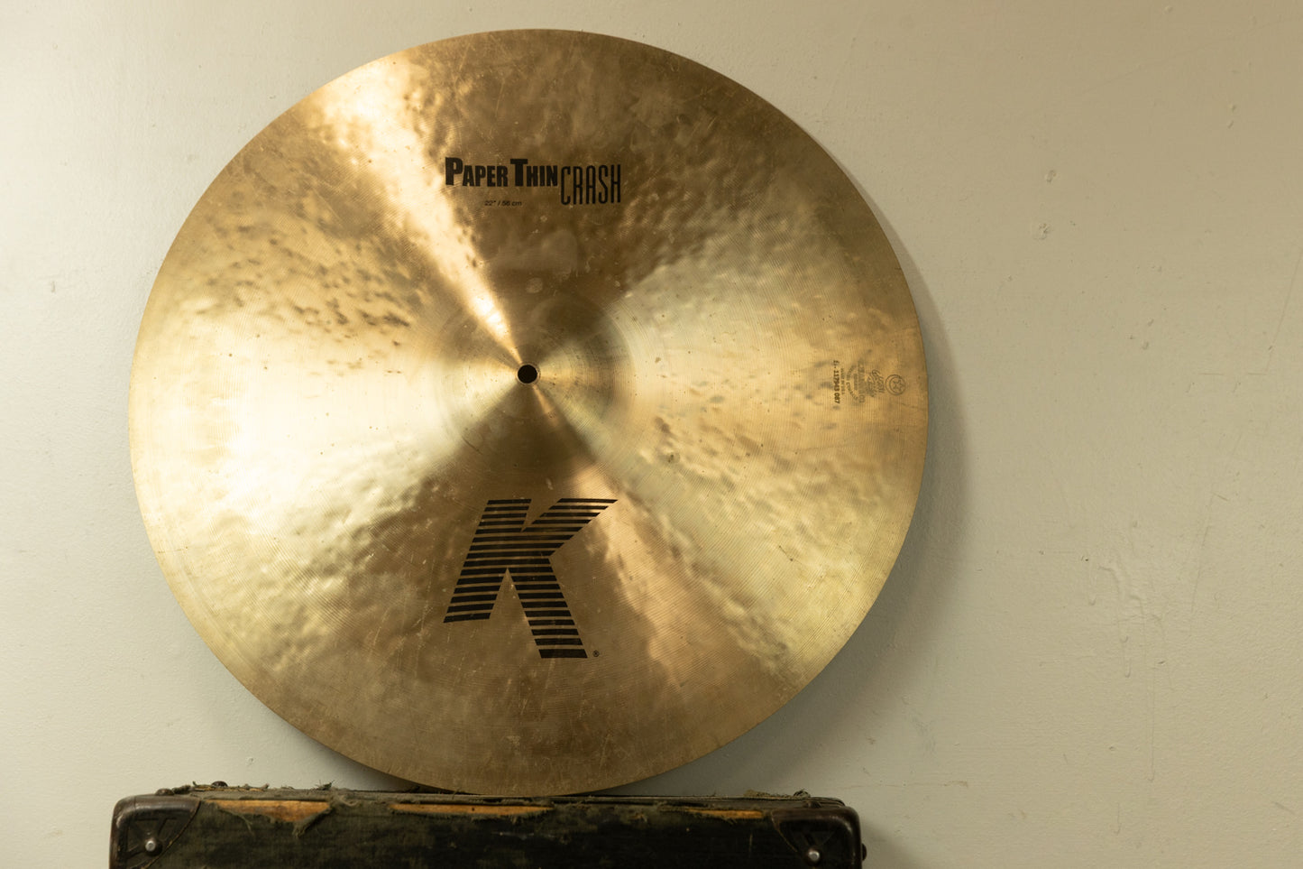 Zildjian 22" K Paper Thin Crash Cymbal 2063g