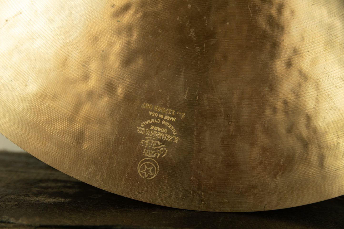 Zildjian 22" K Paper Thin Crash Cymbal 2063g