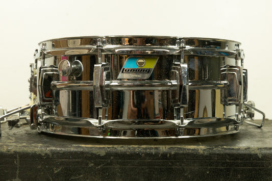 1970s Ludwig 5x14 Super Sensitive Snare Drum