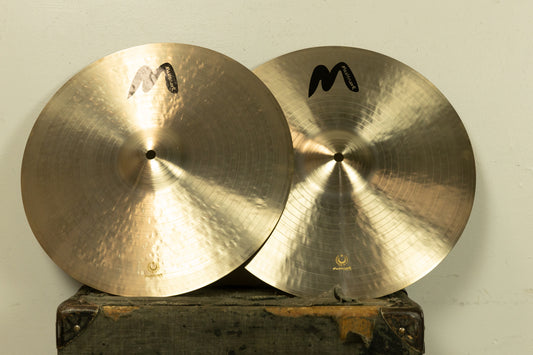 Masterwork 15" Jazz Master Hi Hat Cymbals 1109g 1313g
