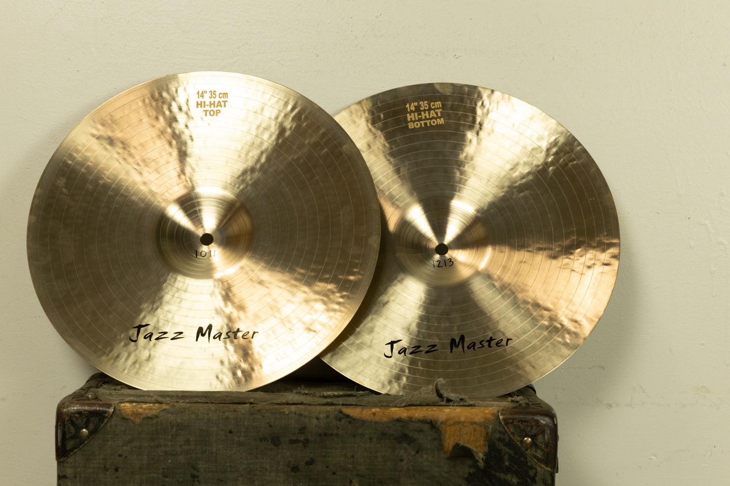 Masterwork 14" Jazz Master Hi Hat Cymbals 1011g 1213g