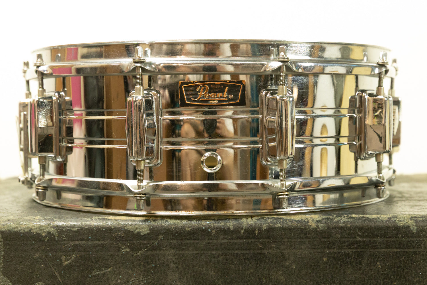 1970s Pearl 5x14 Chrome Over Steel Snare Drum – Hawthorne Drum Shop