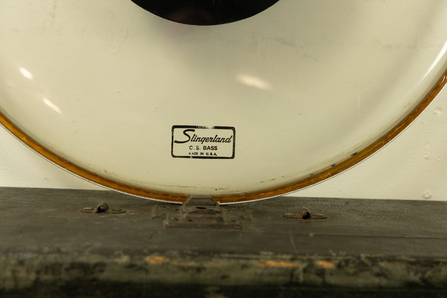 1970s 18" Slingerland CS Dot Logo Bass Drum Head