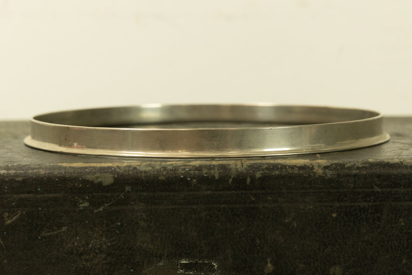 Vintage Slingerland 12" Single Flange Radio King Engraved Hoop