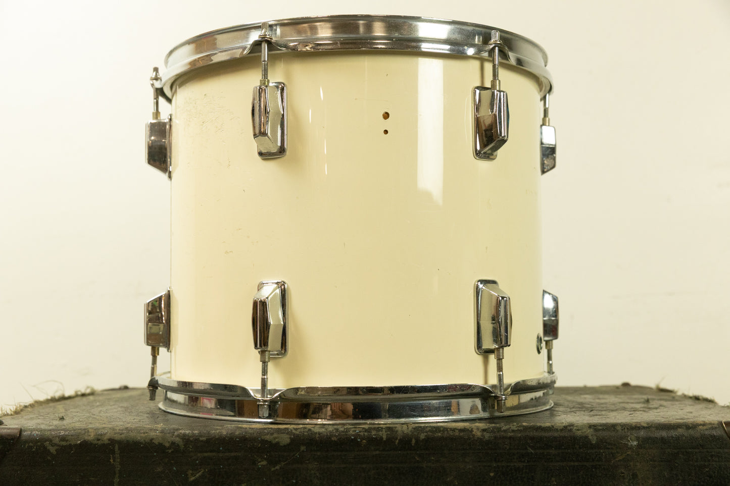 1980s Pearl 11x13 White Cortex Maple Tom