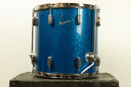 1960s Rogers 16x16 Sparkling Blue Pearl Floor Tom