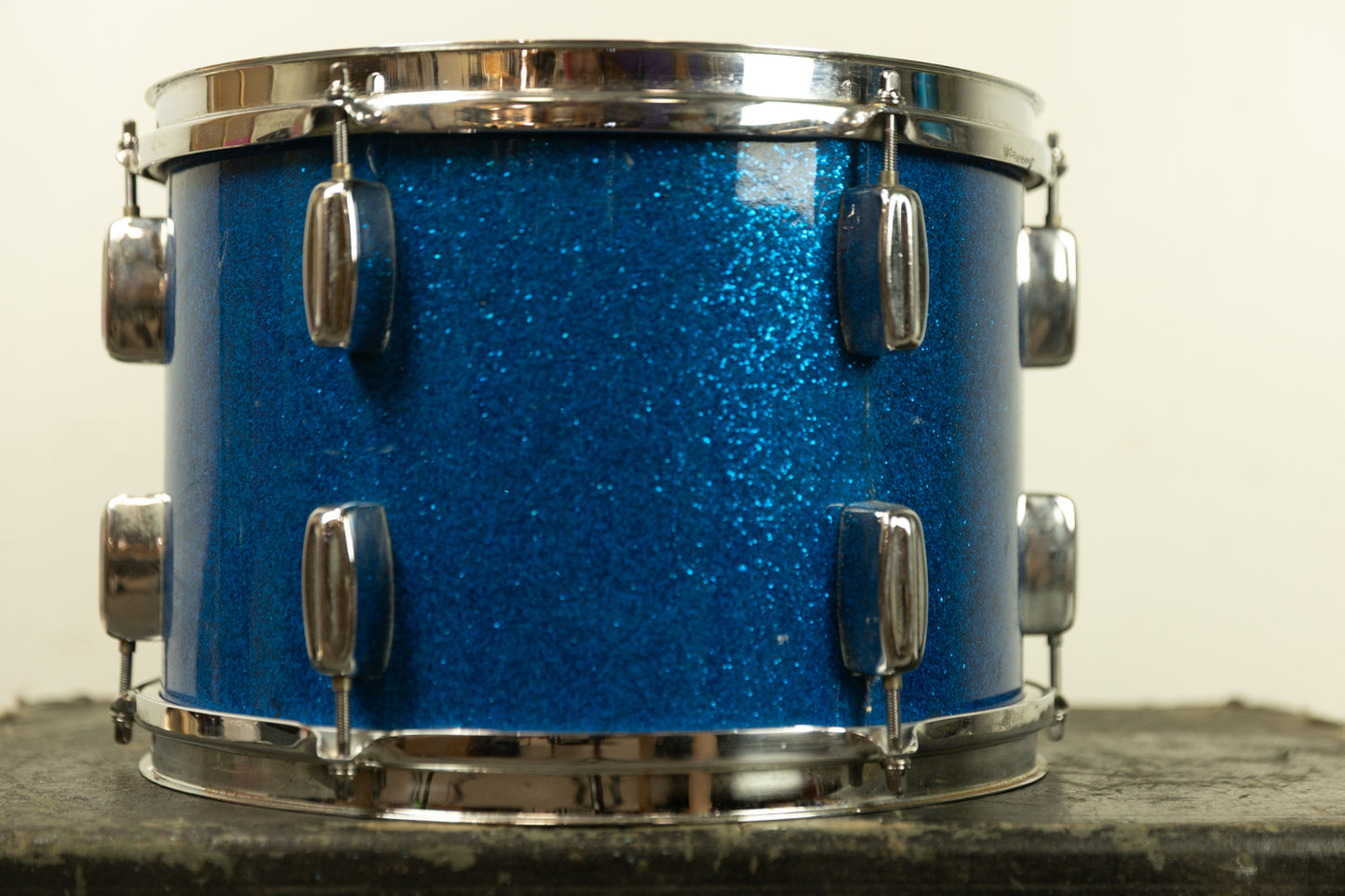 1960s Rogers 9x13 Sparkling Blue Pearl Tom