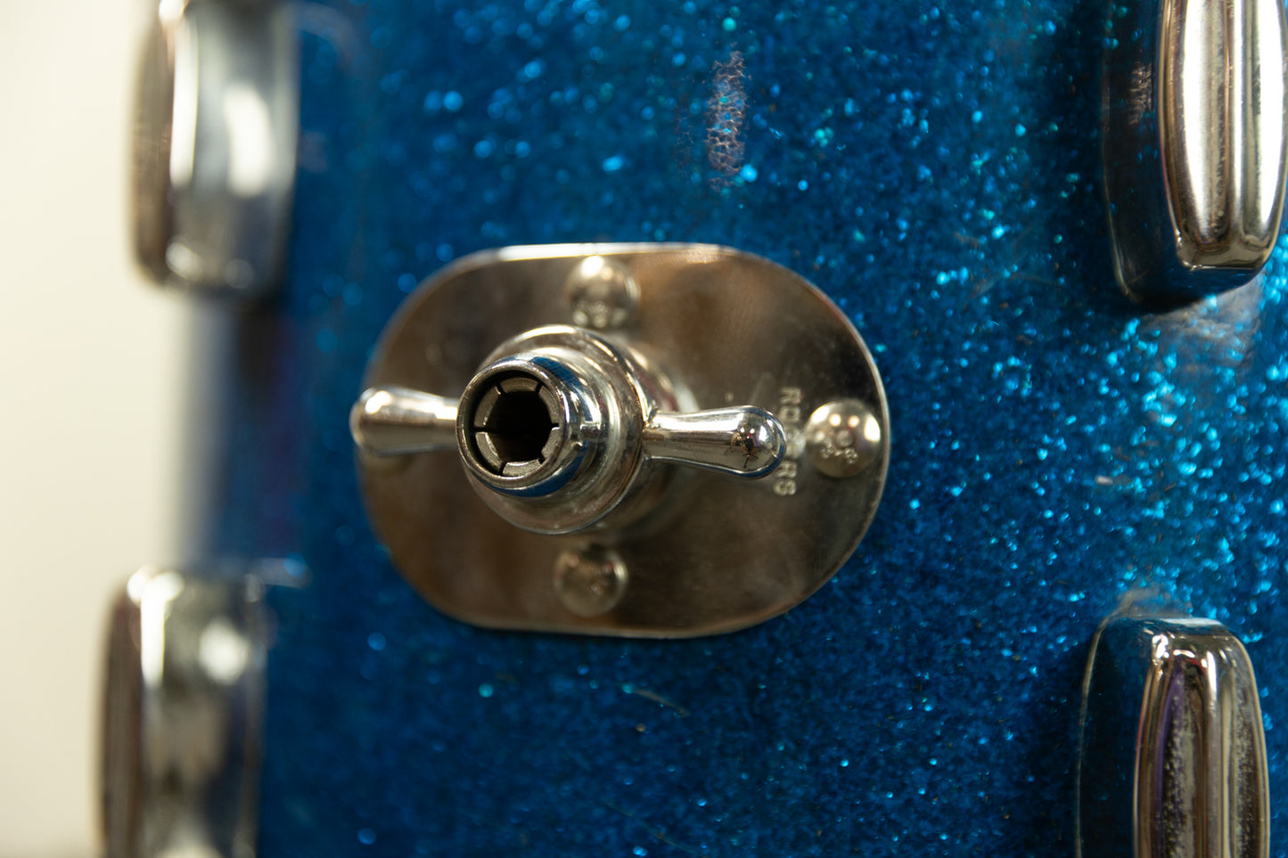 1960s Rogers 9x13 Sparkling Blue Pearl Tom