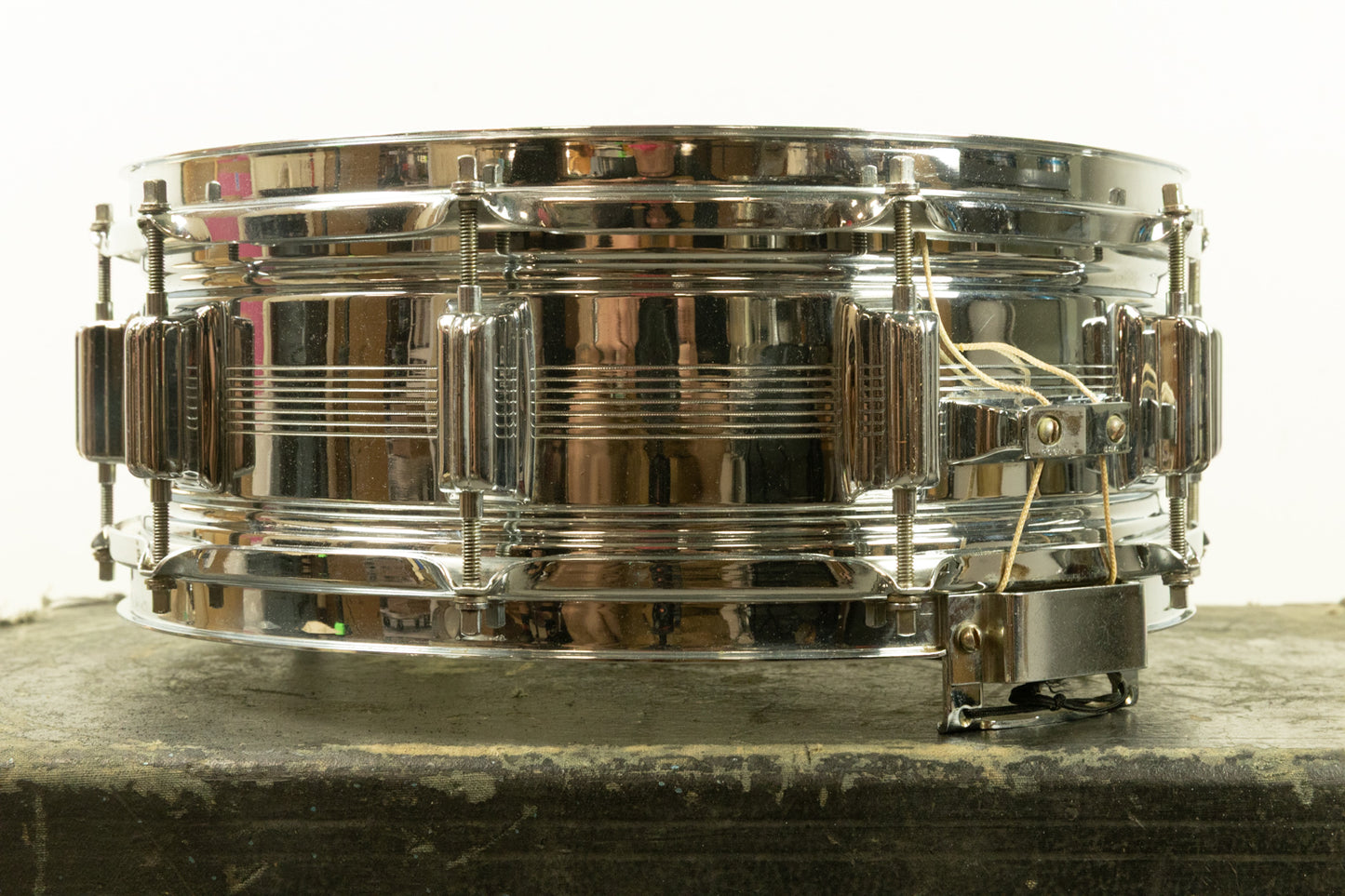 1960s Rogers "7-Line" 5x14 Dynasonic Snare Drum #10133