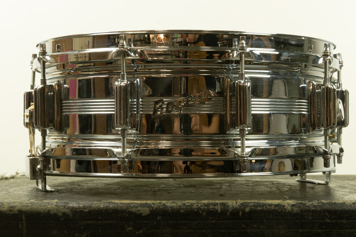 1960s Rogers 5x14 Dynasonic Snare Drum #17031