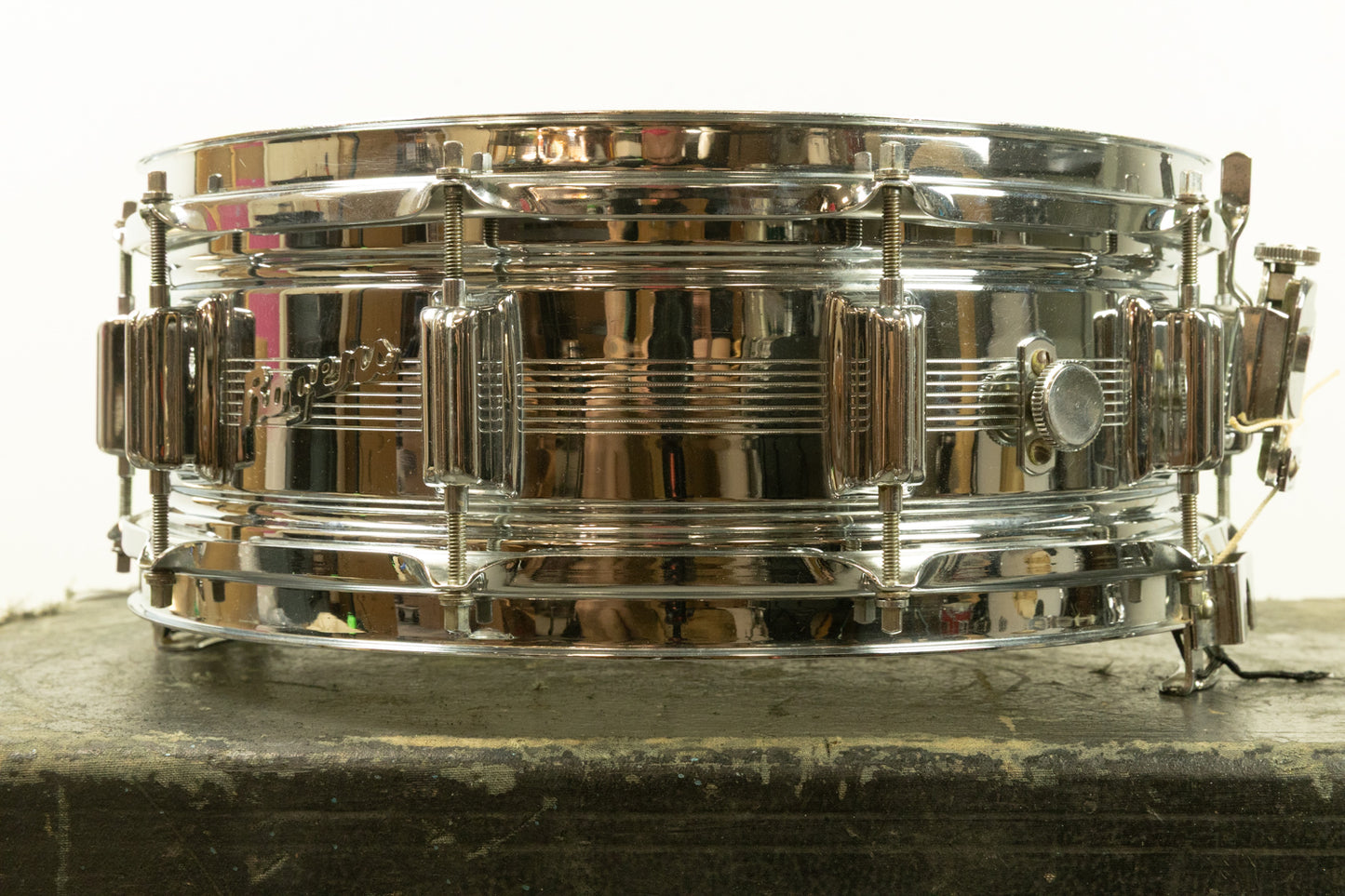1960s Rogers "7-Line" 5x14 Dynasonic Snare Drum #10133