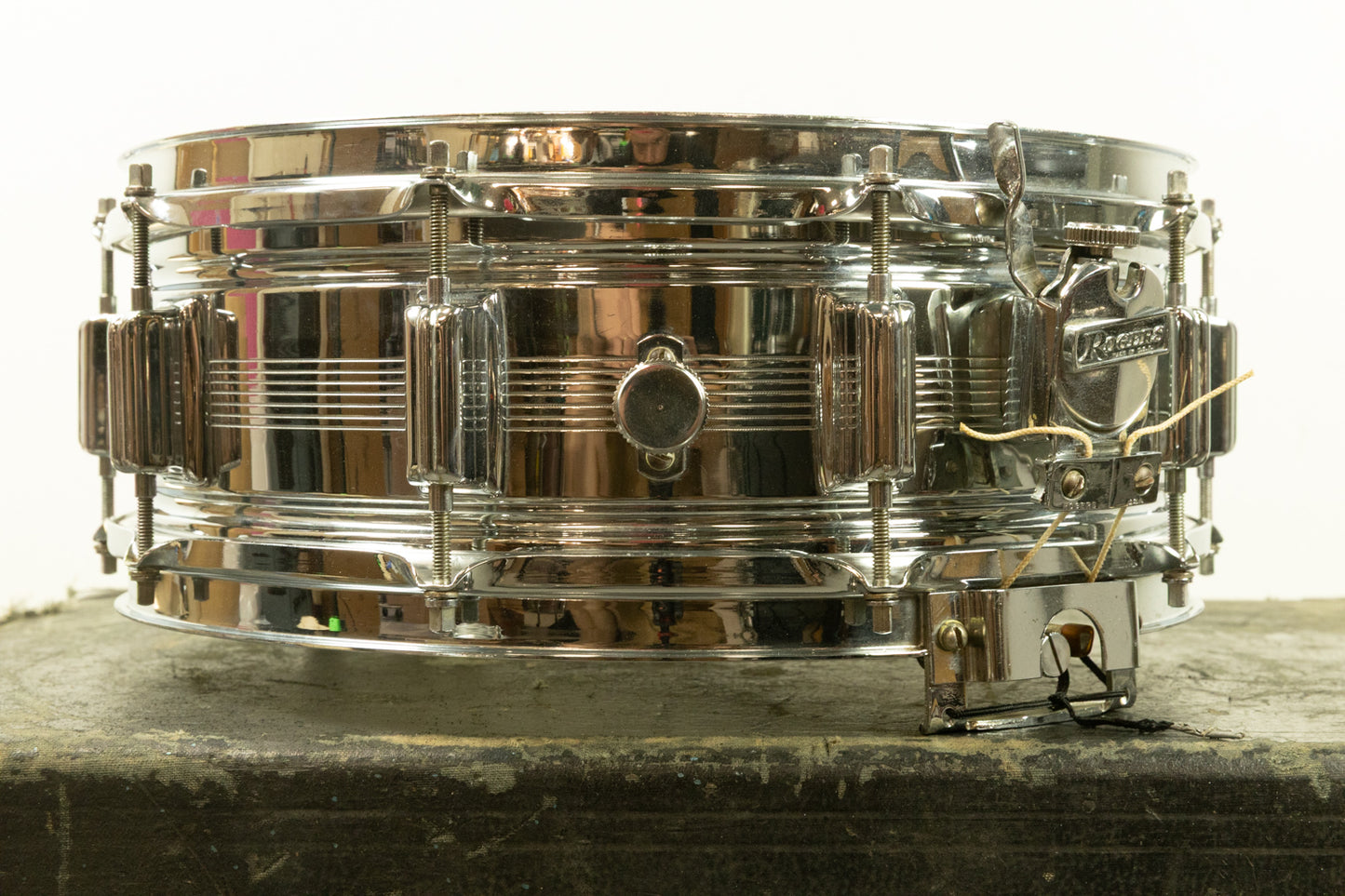 1960s Rogers "7-Line" 5x14 Dynasonic Snare Drum #10133