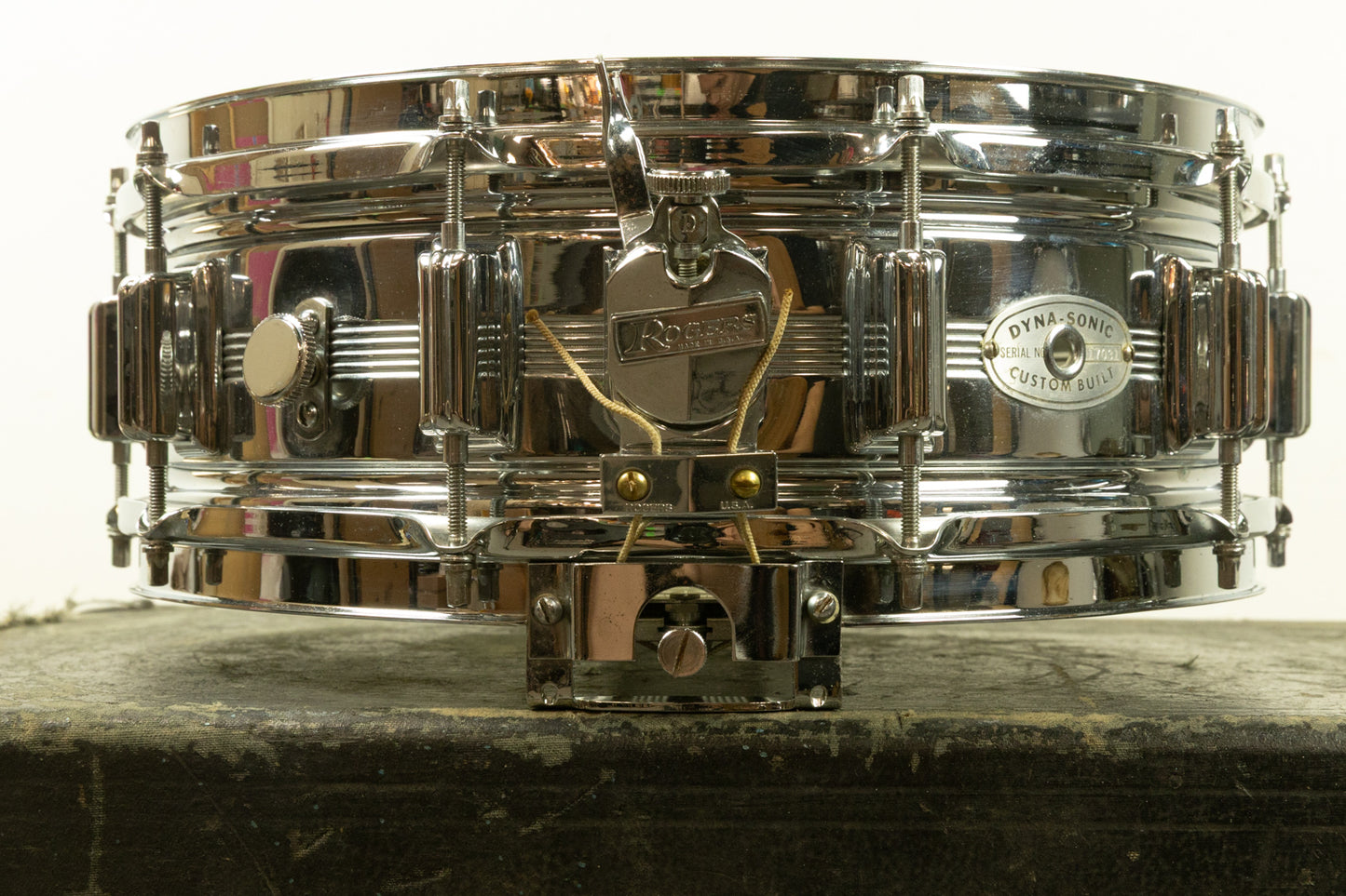 1960s Rogers 5x14 Dynasonic Snare Drum #17031
