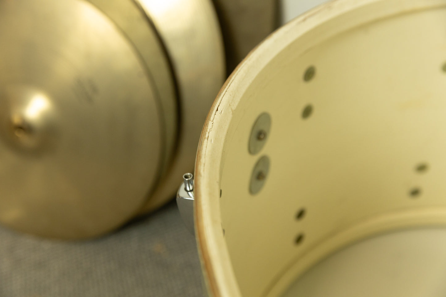 1967 Ludwig Silver Sparkle Hollywood Drum Set