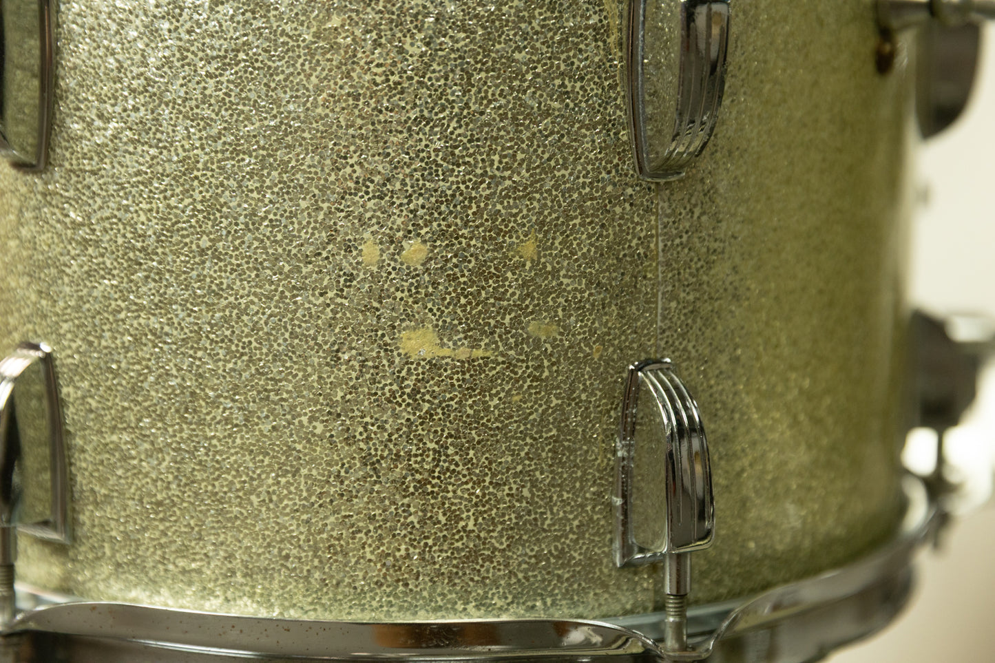 1967 Ludwig Silver Sparkle Hollywood Drum Set