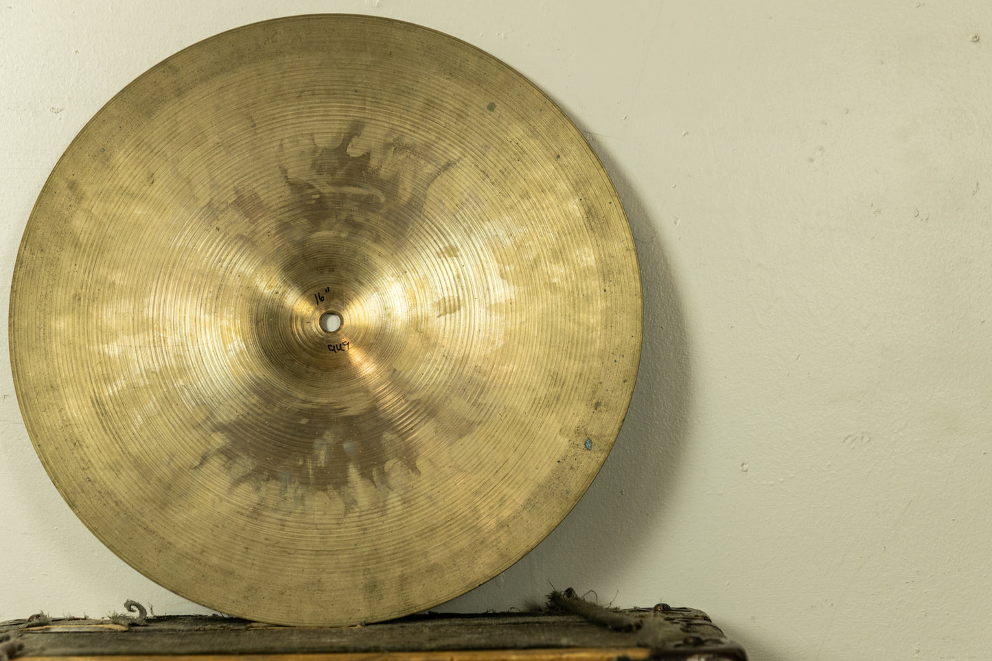 1970s Zildjian 16" A Thin Fast Crash Cymbal 949g