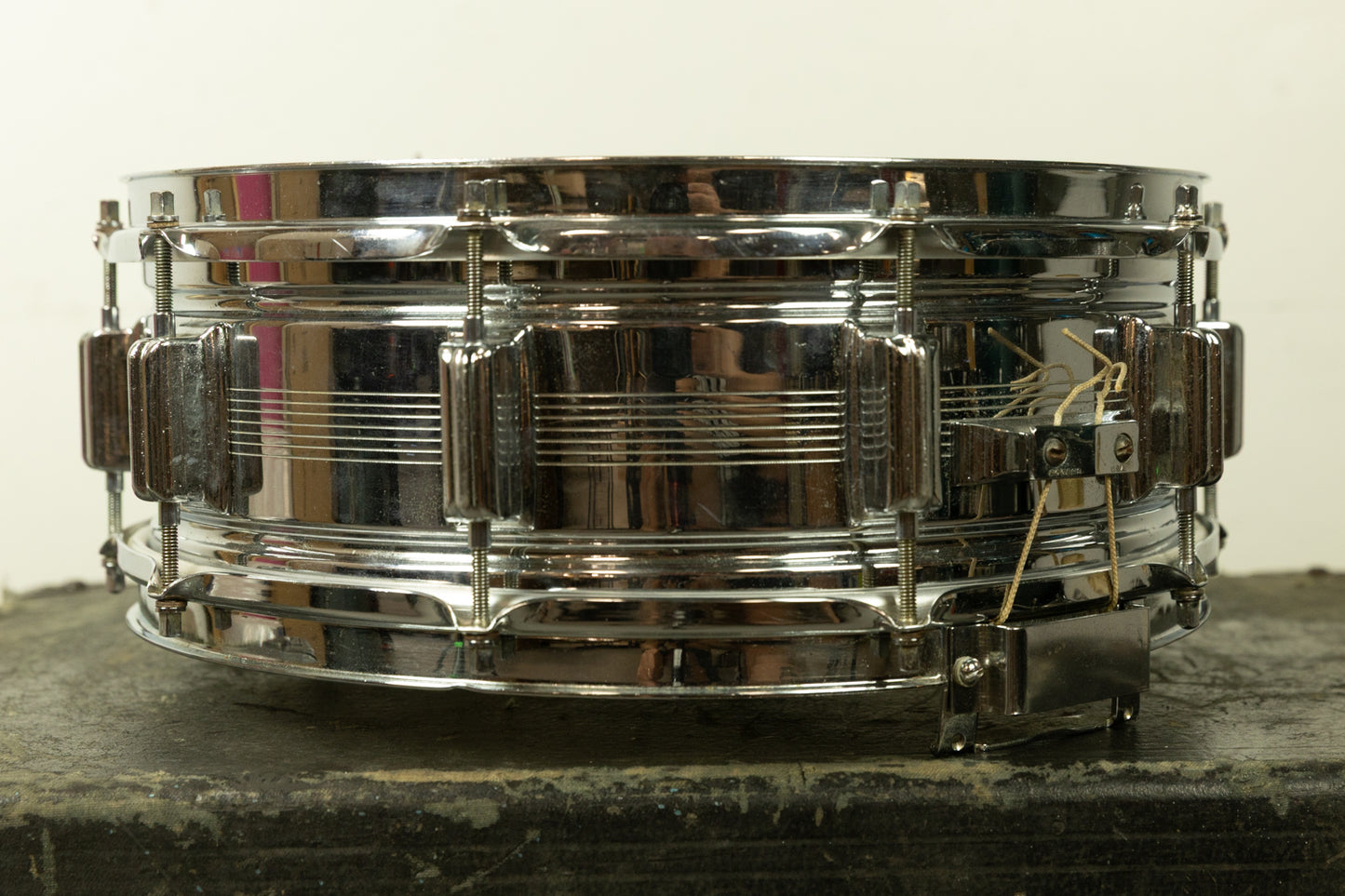 1960s Rogers 5x14 7-Line Dynasonic Snare Drum #6813