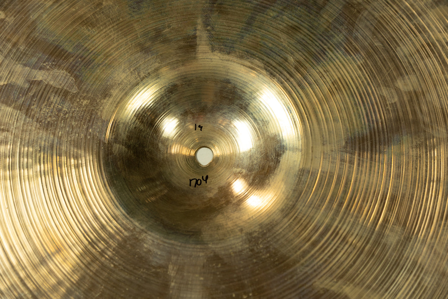 1970s Zildjian 19" A Thin Crash Cymbal 1704g