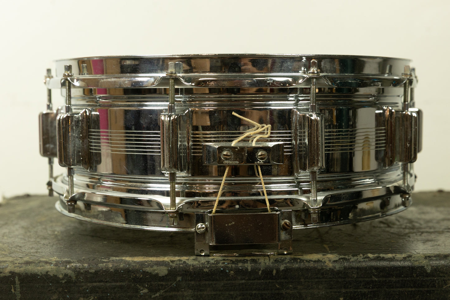 1960s Rogers 5x14 7-Line Dynasonic Snare Drum #6813