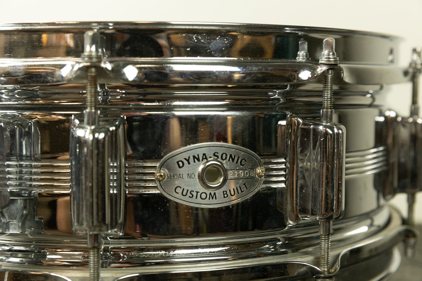 1960s Rogers 5x14 Dynasonic Snare Drum