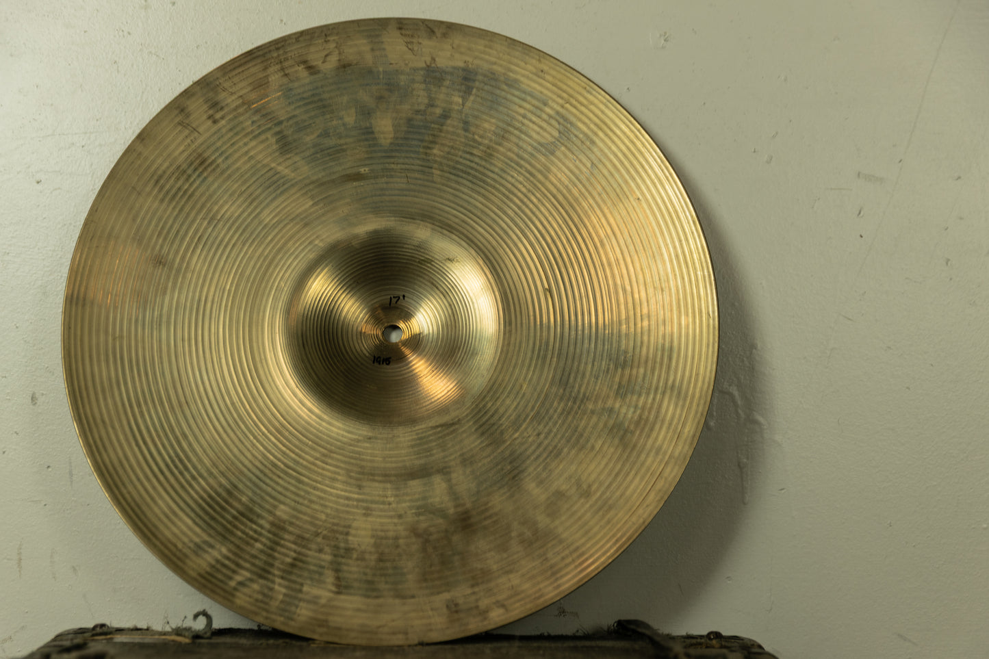 1970s Zildjian 17" A Thin Stamp Ride Cymbal 1915g