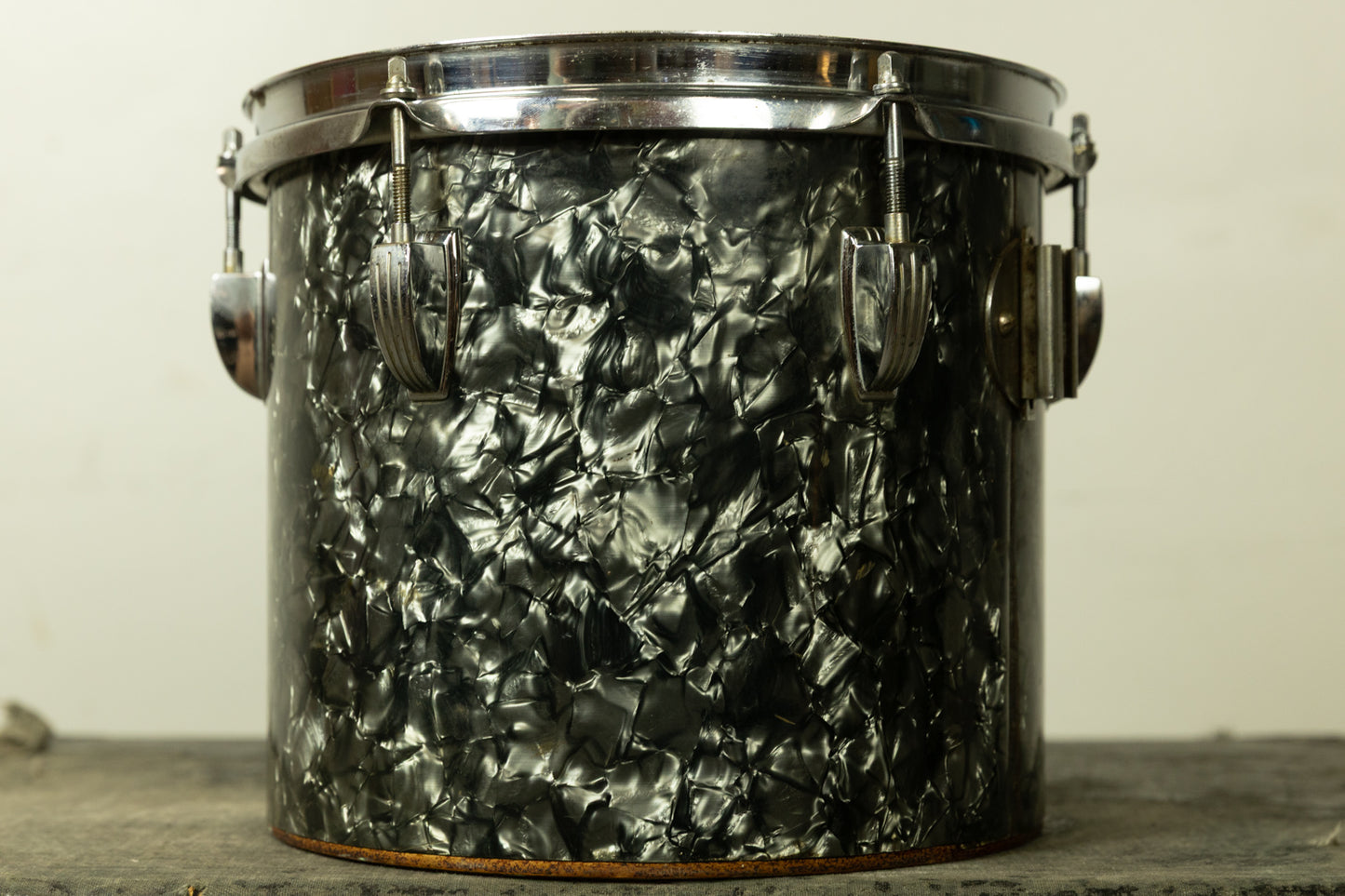 1970s Ludwig 9x10" Black Diamond Concert Tom
