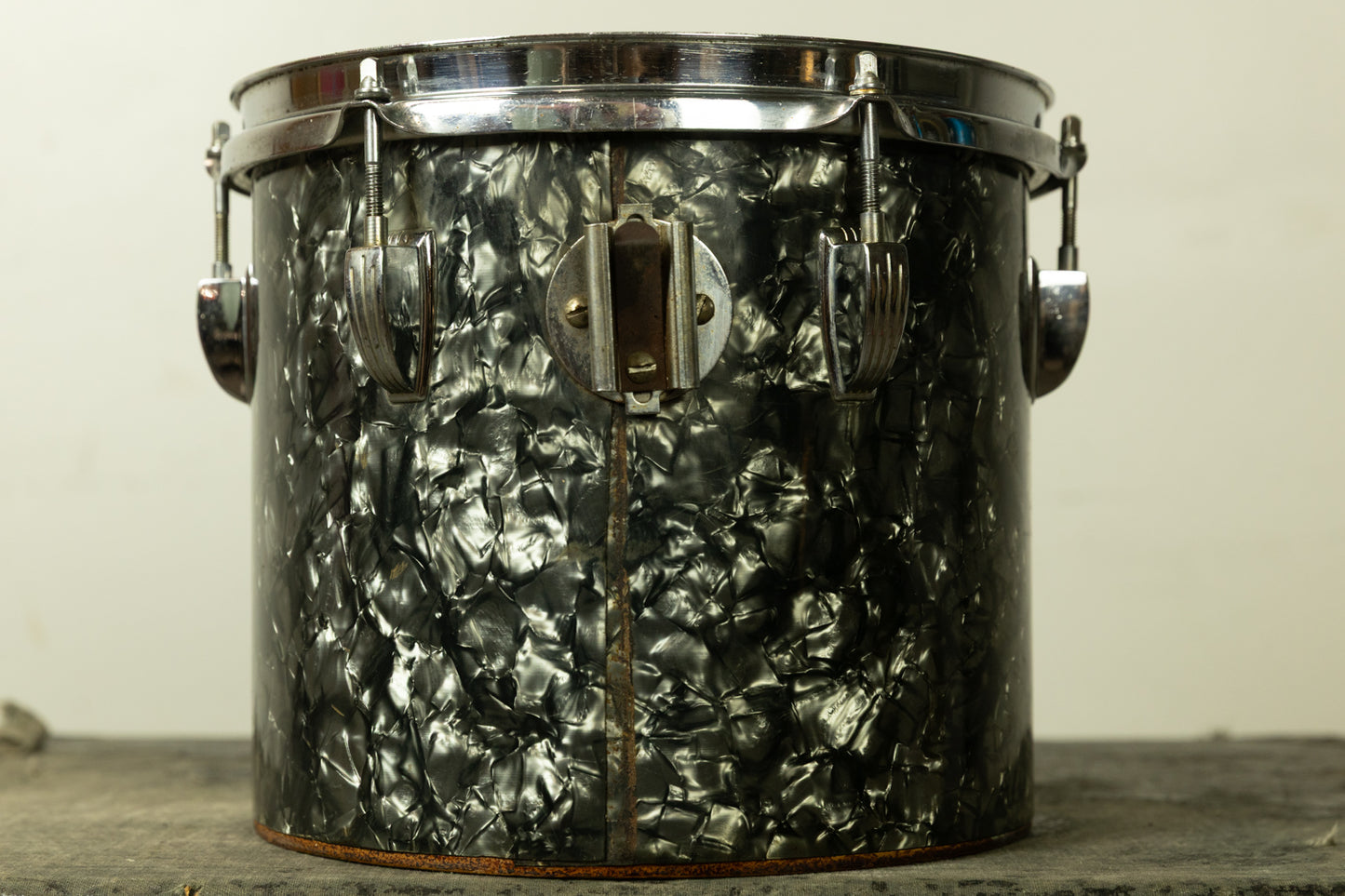1970s Ludwig 9x10" Black Diamond Concert Tom
