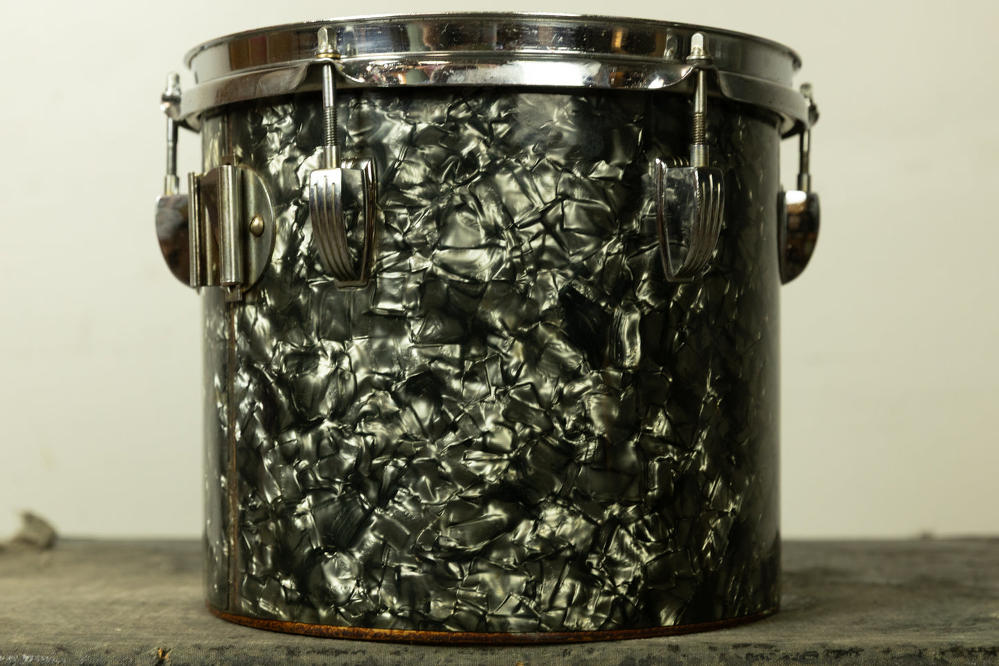 1970s Ludwig 9x10" Black Diamond Concert Tom