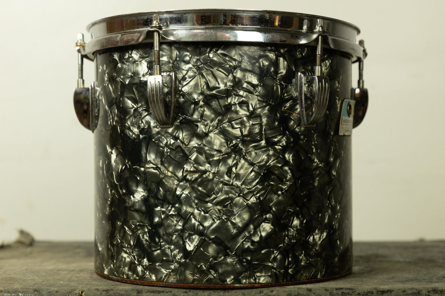 1970s Ludwig 9x10" Black Diamond Concert Tom