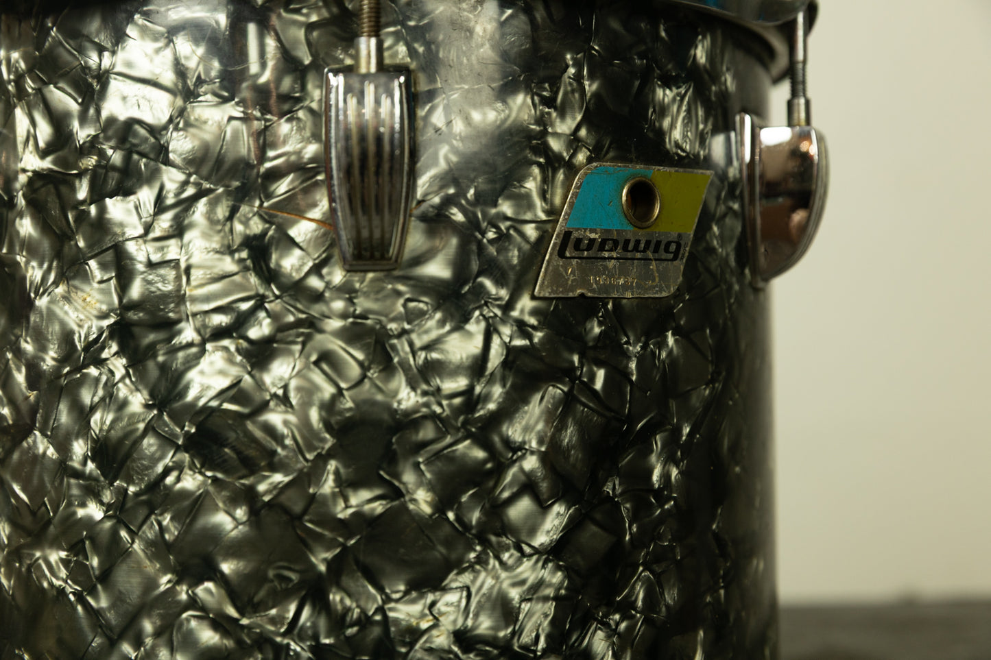 1970s Ludwig 9x10" Black Diamond Concert Tom