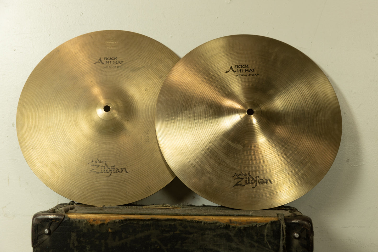 Zildjian 14" A Rock Hi Hat Cymbals 1396g 1431g