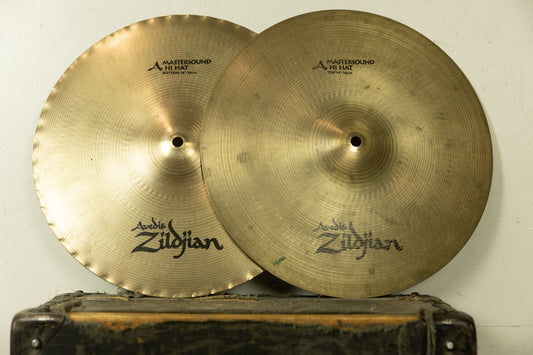 Zildjian 14" A Mastersound Hi Hat Cymbals 1082g 1448g
