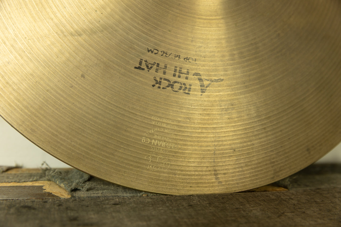 Zildjian 14" A Rock Hi Hat Cymbals 1396g 1431g