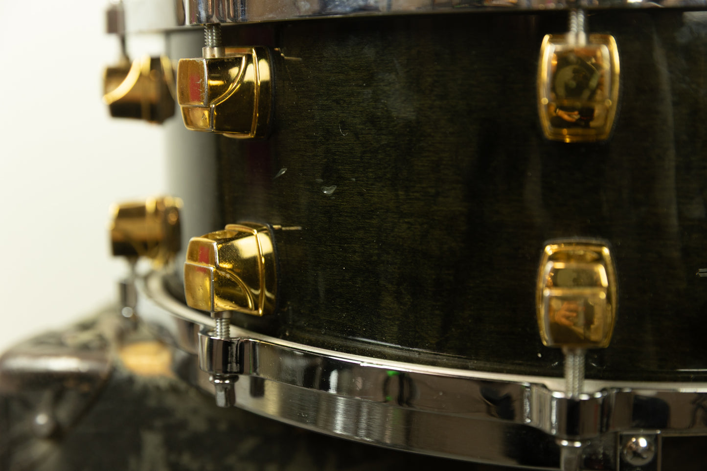 Yamaha 5.5x14 Maple Custom Ebony Lacquer Snare Drum