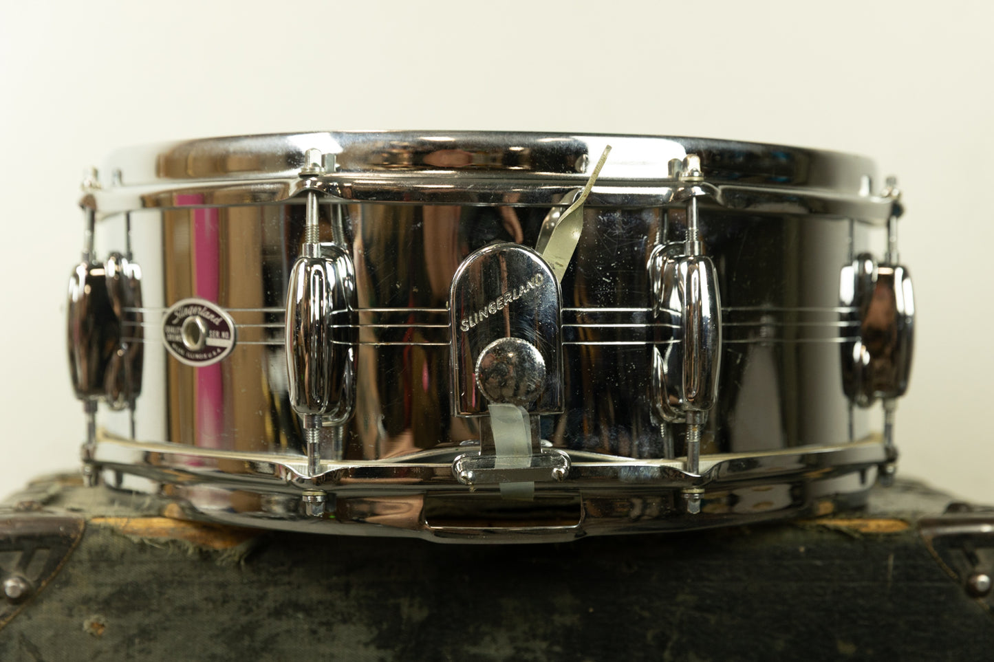 1970s Slingerland 5x14 Sound King Snare Drum