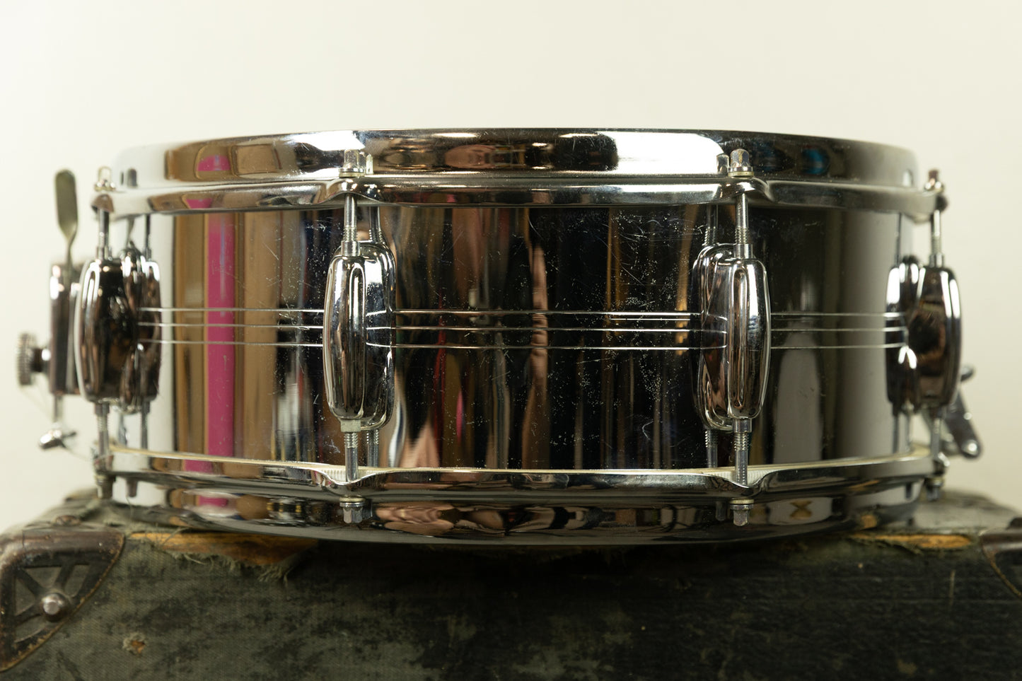 1970s Slingerland 5x14 Sound King Snare Drum