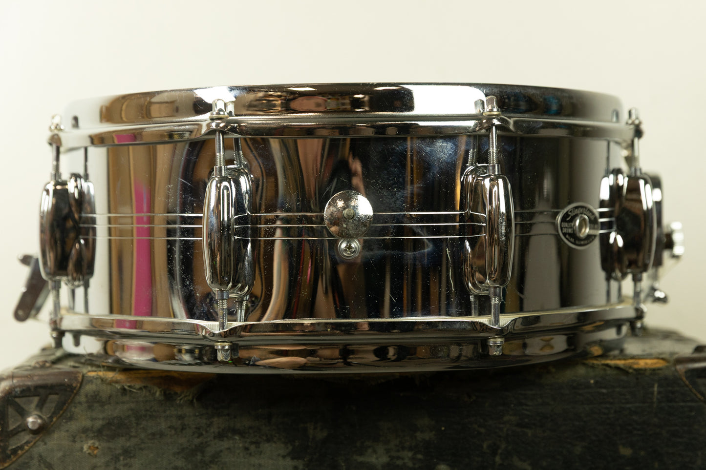 1970s Slingerland 5x14 Sound King Snare Drum