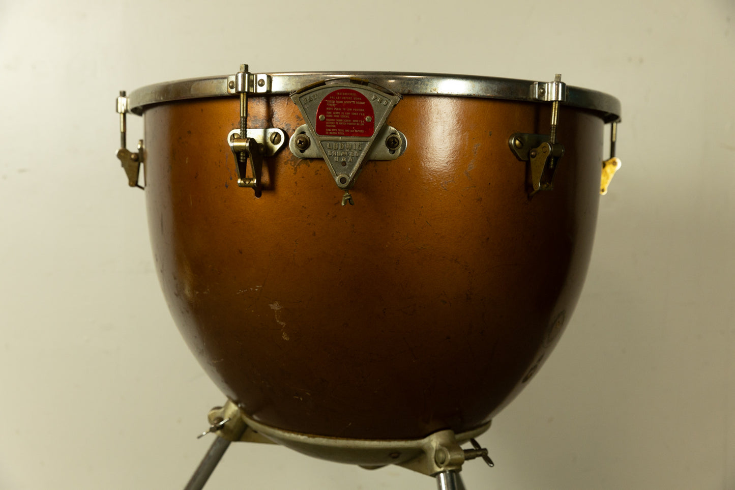 Vintage Ludwig 24" Machine Timpani