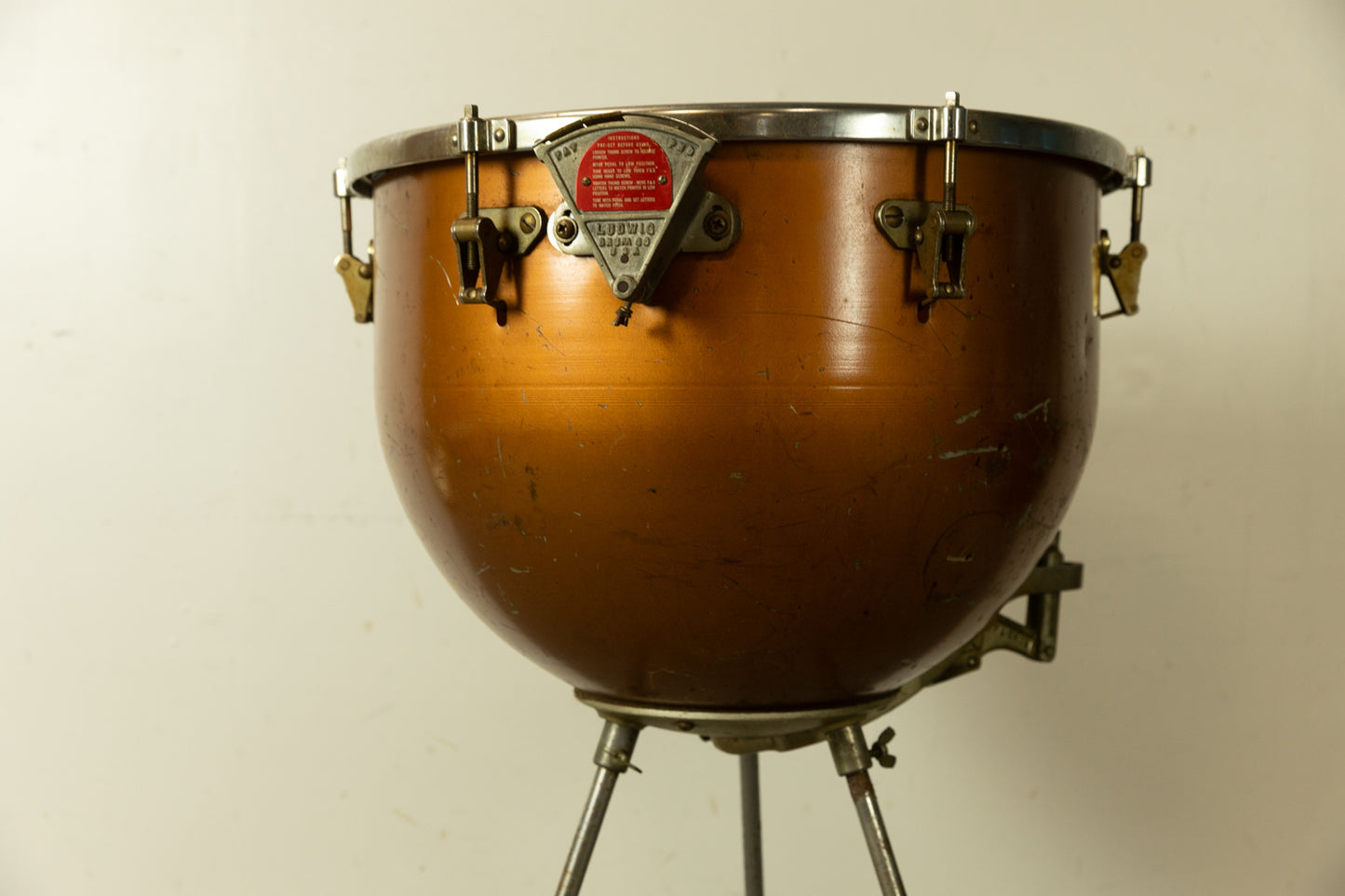 Vintage Ludwig 20" Machine Timpani