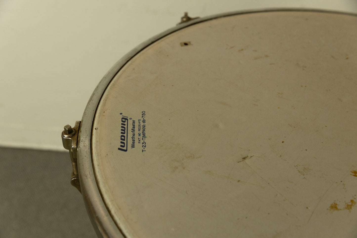 Vintage Ludwig 24" Machine Timpani