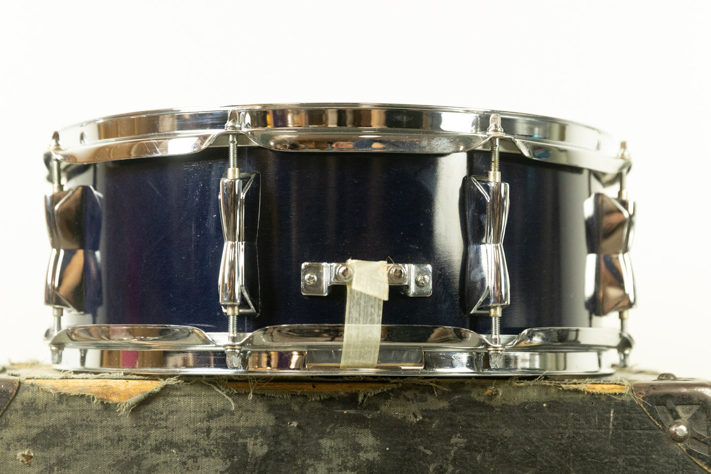 1990s Yamaha 5x14 Stage Customer Blue Lacquer Snare Drum