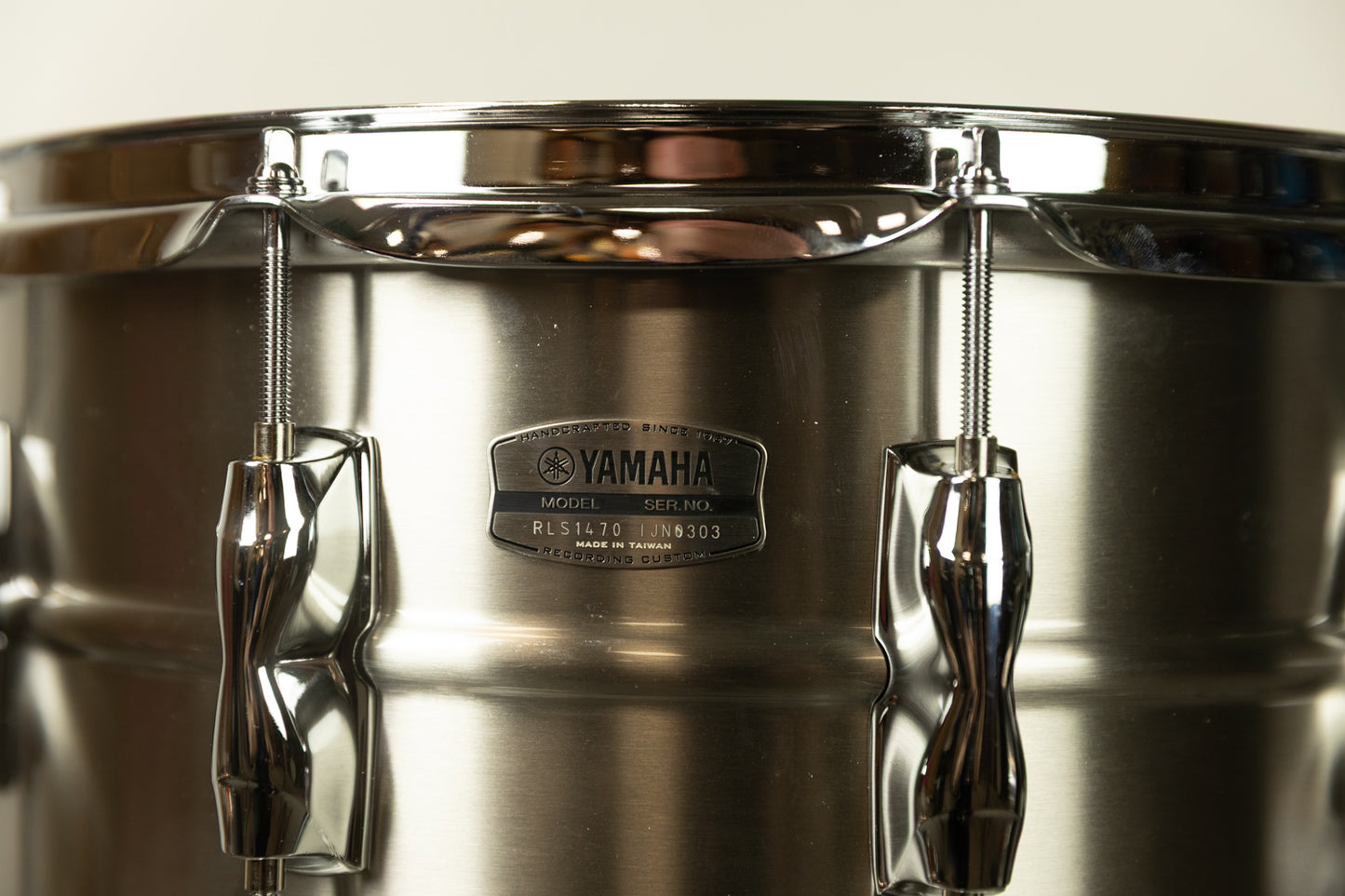 Yamaha RLS-1470 Recording Custom 7x14" Stainless Steel Snare Drum