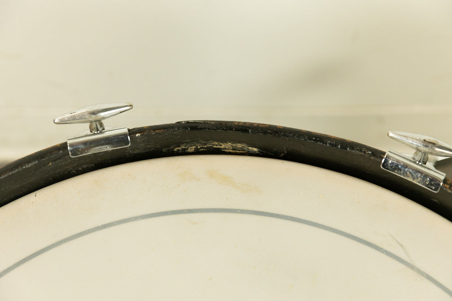 1962 Slingerland Black Diamond Pearl "Double Rail" Drum Set